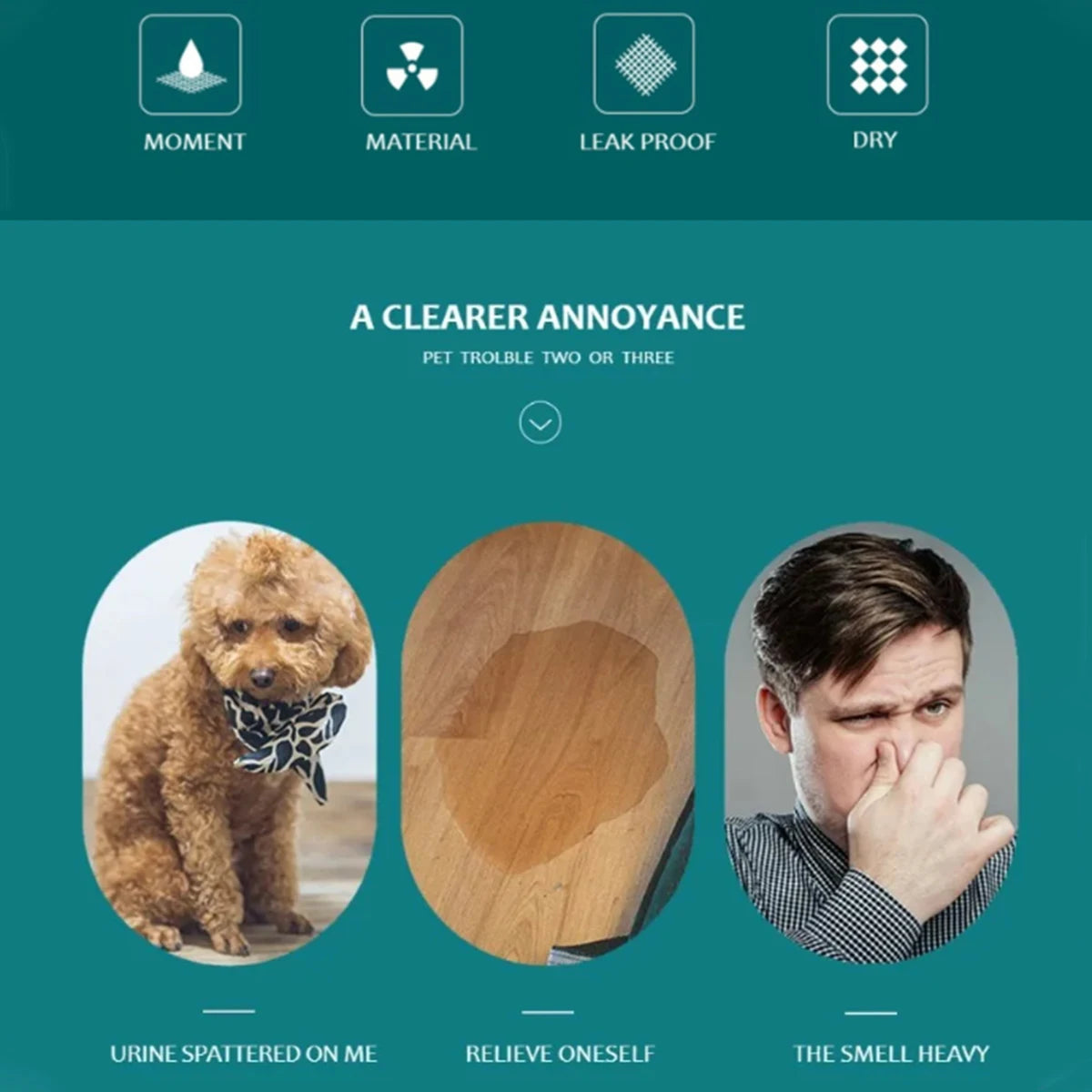 Winter Dog Pee Pad Reusable Washable Dog Urine Mat Car Seat Floor Sofa Waterproof Absorbent Puppy Cat Training Pet Supplies